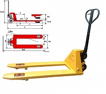 Тележка гидравлическая FORSAGE- F3 30-115м