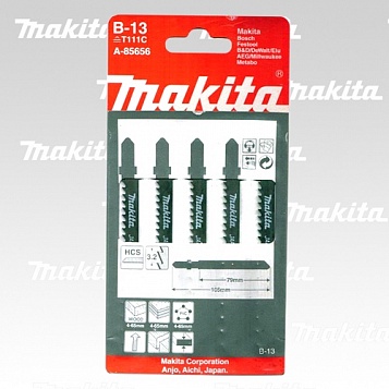 Полотно для э/лоб. Makita B13 по дереву (5 шт) (T111C) A-85656